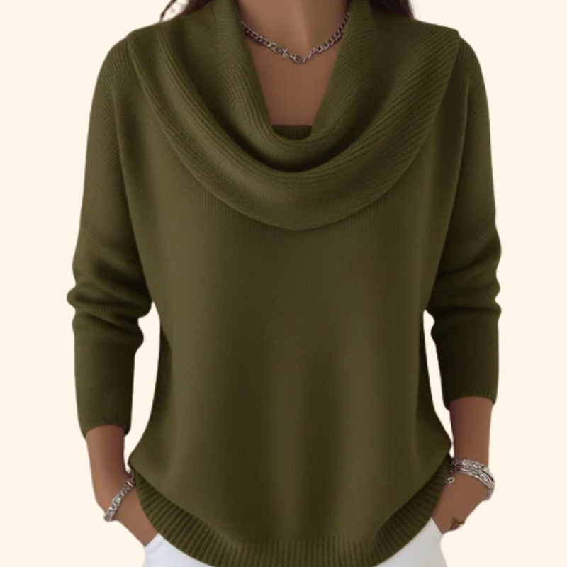 Kathleen | Cowl Neck Sweater