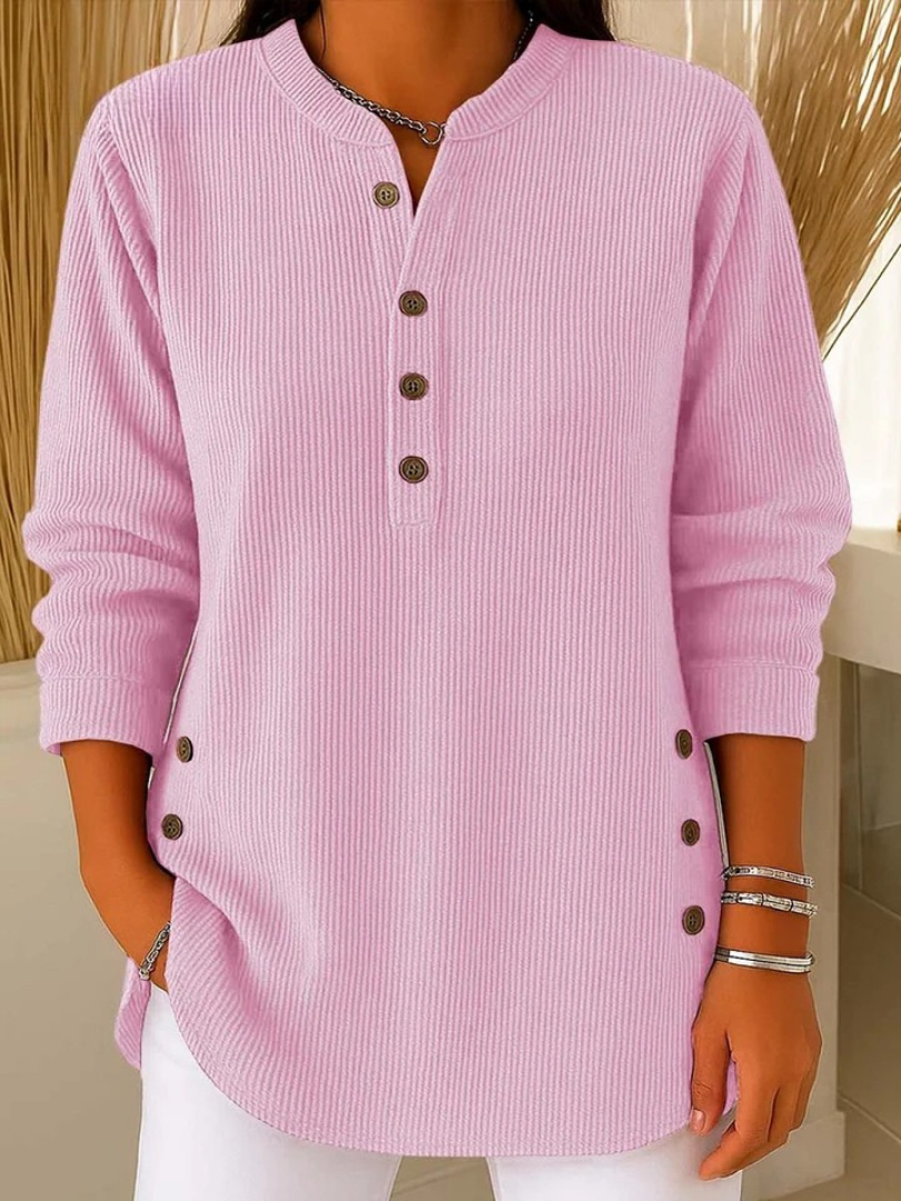 Judith | Button Henley Tunic