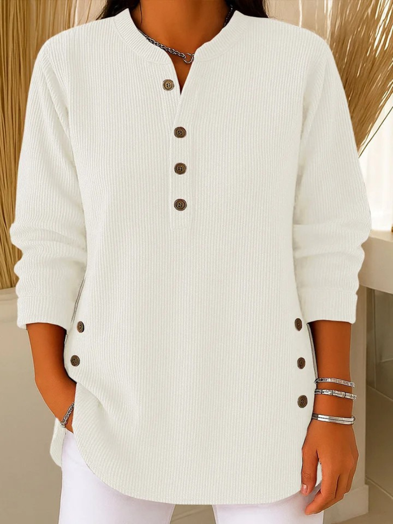 Judith | Button Henley Tunic
