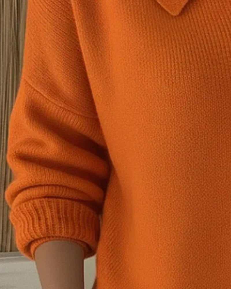 Sharon | Button Collar Cardigan