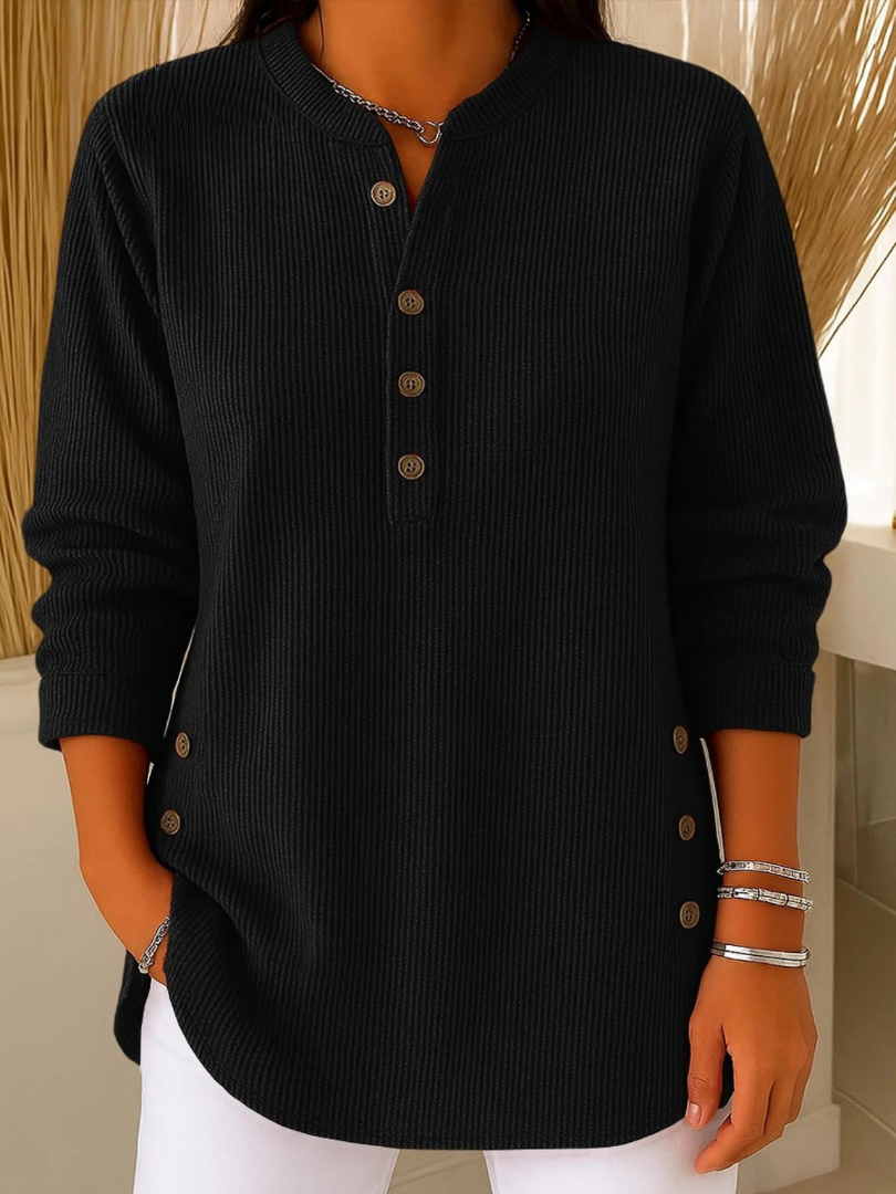 Judith | Button Henley Tunic