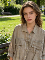 Savana Linen Blouse