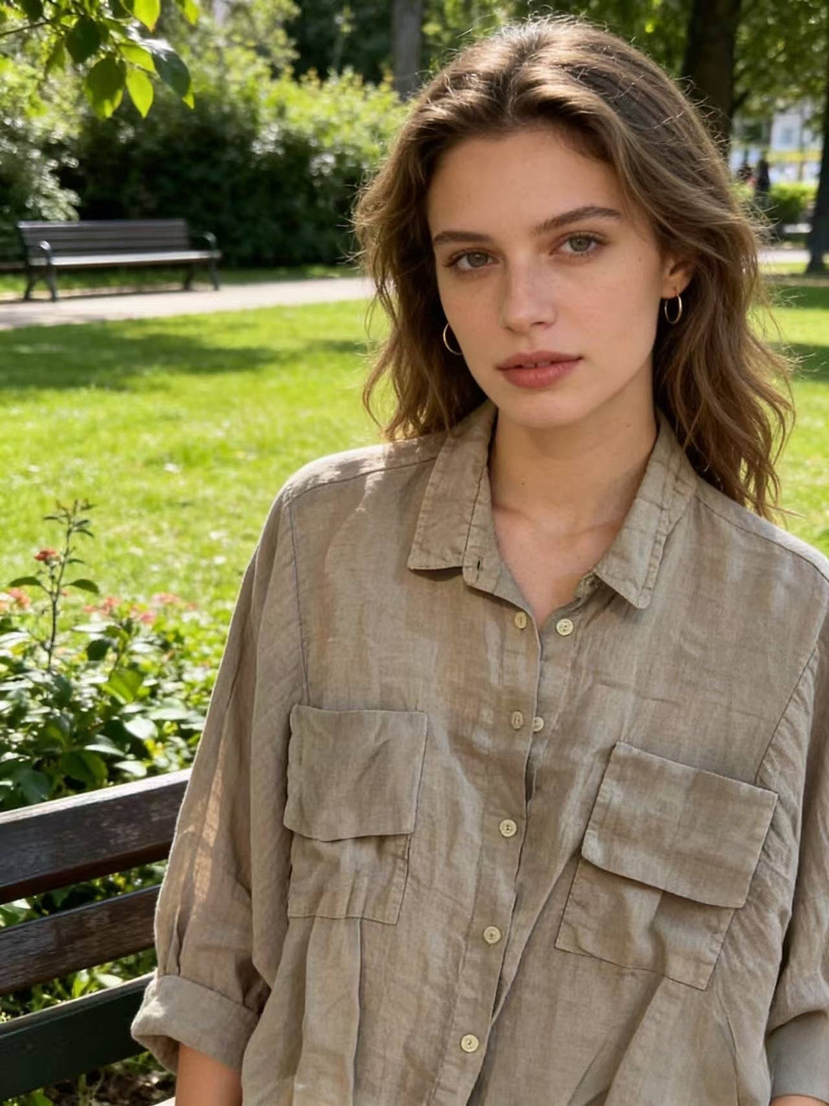 Savana Linen Blouse
