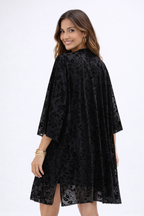 Florencia Goth Black Kimono