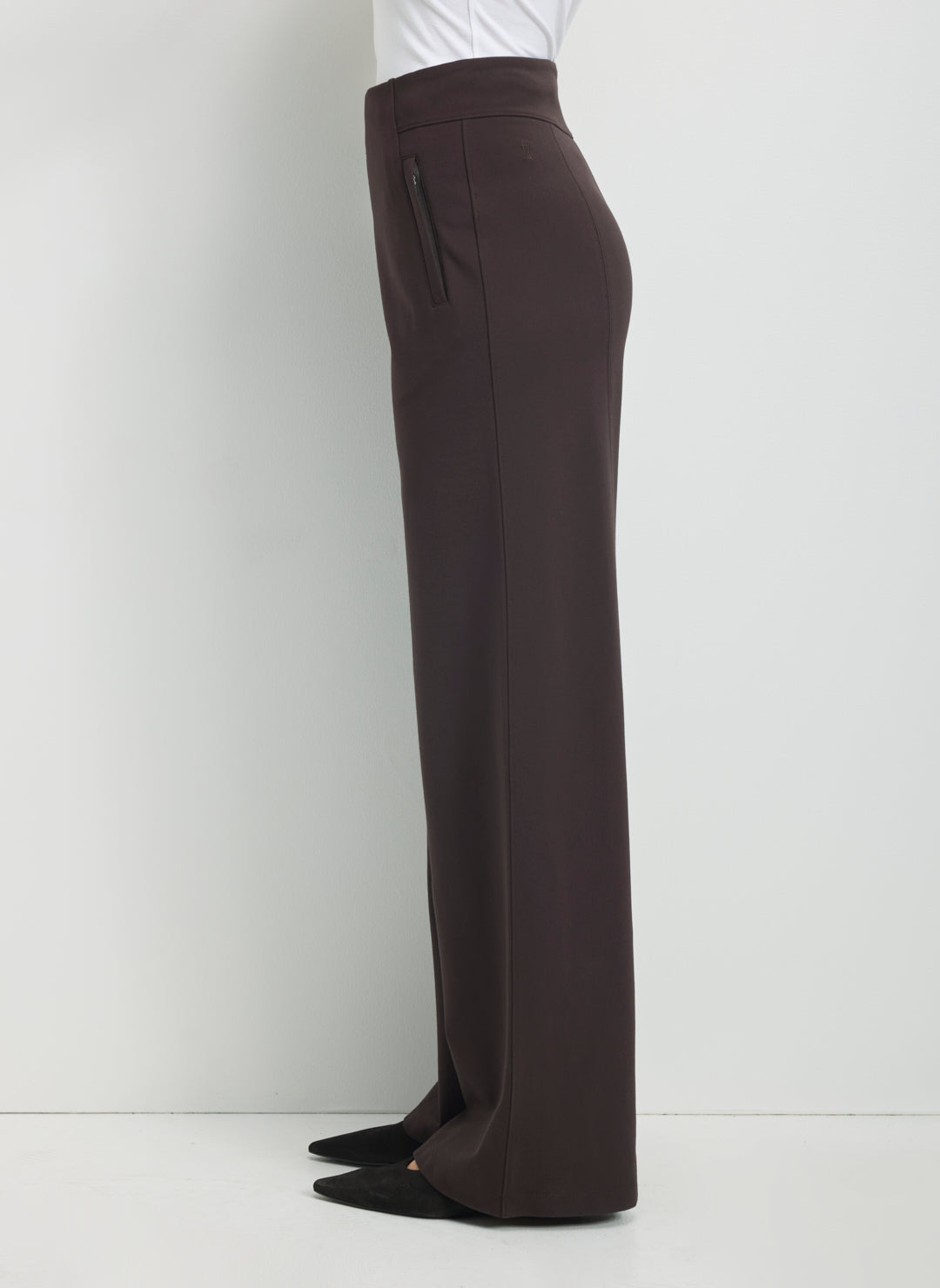 High-Rise Wide-Leg Trousers