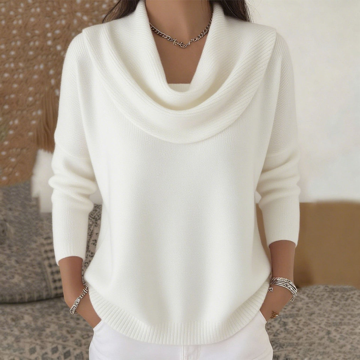Kathleen | Cowl Neck Sweater