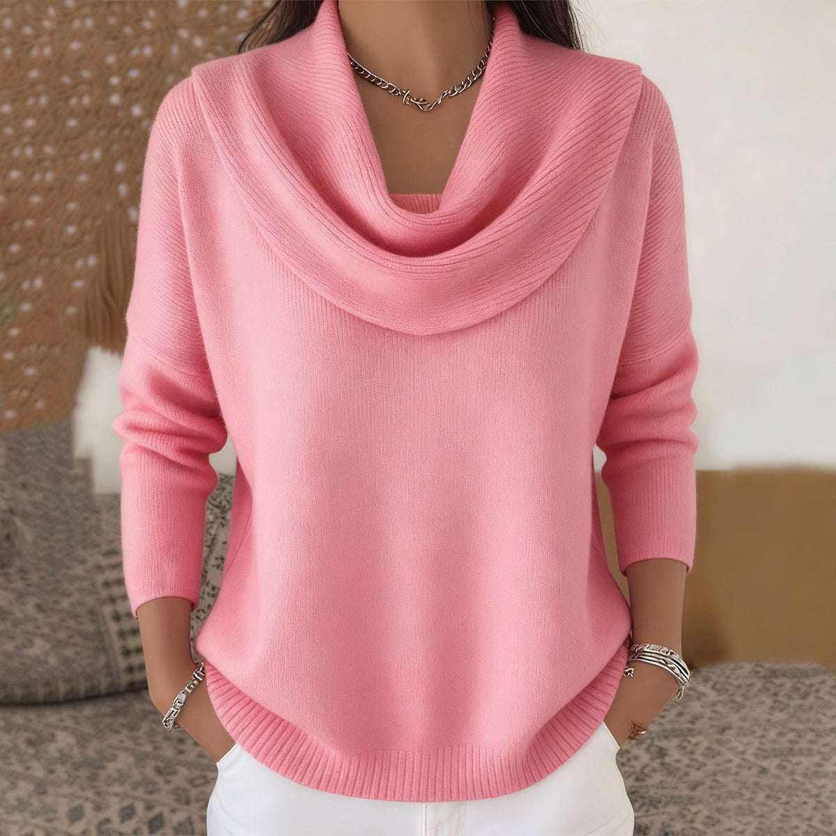 Kathleen | Cowl Neck Sweater