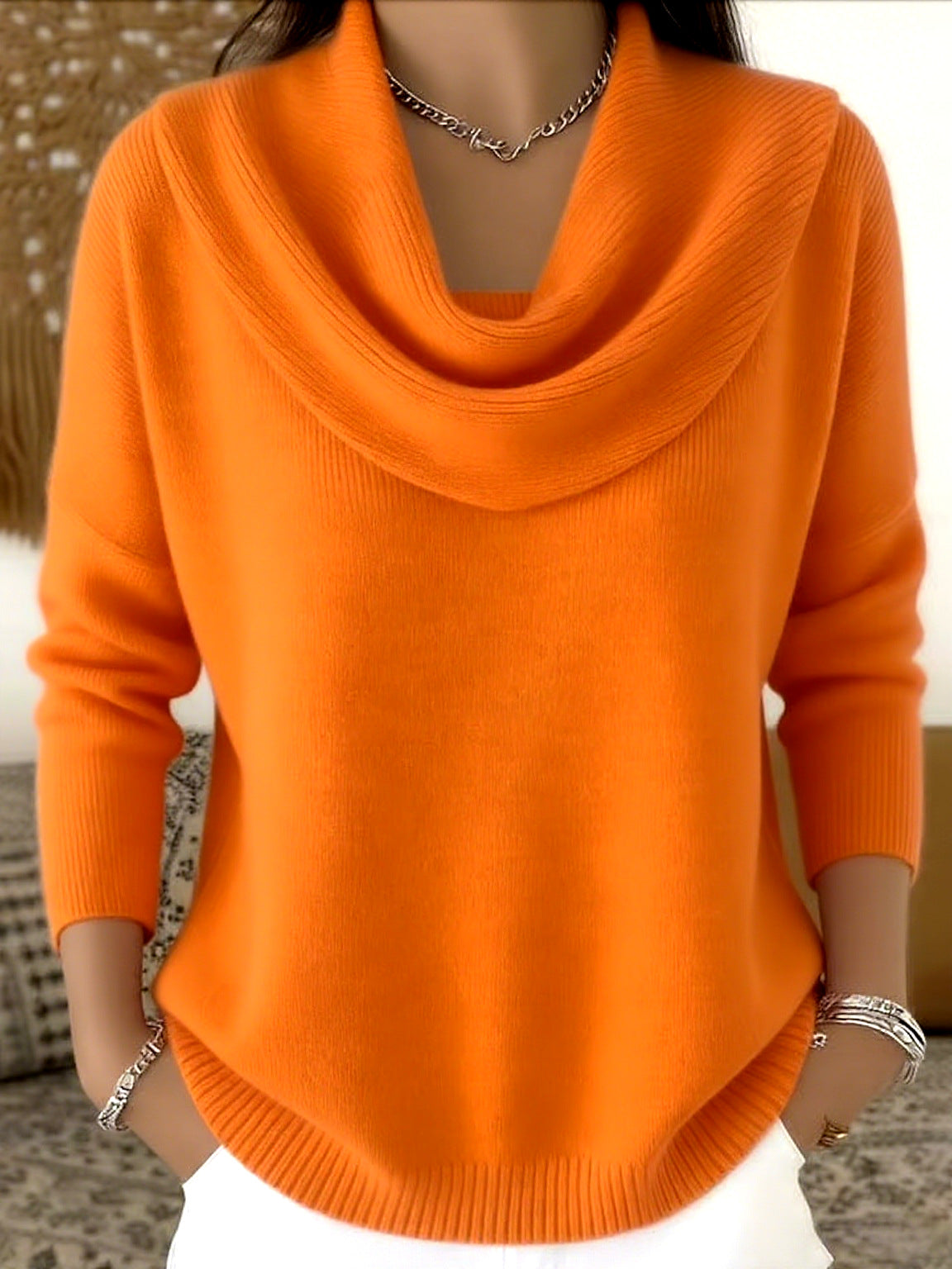 Kathleen | Cowl Neck Sweater
