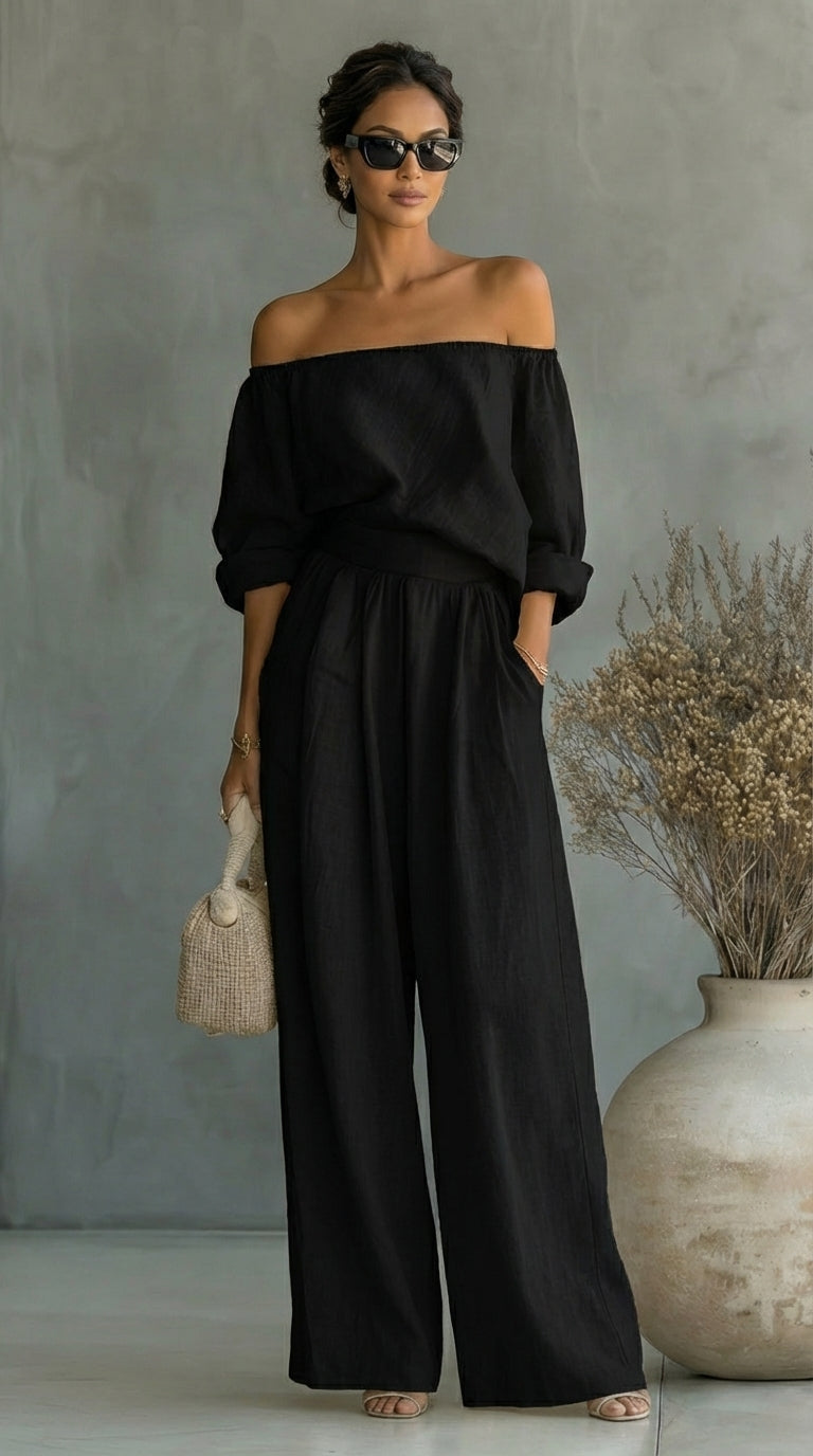 Liliana – Exclusive Linen-Effect Set for a Stylish Summer
