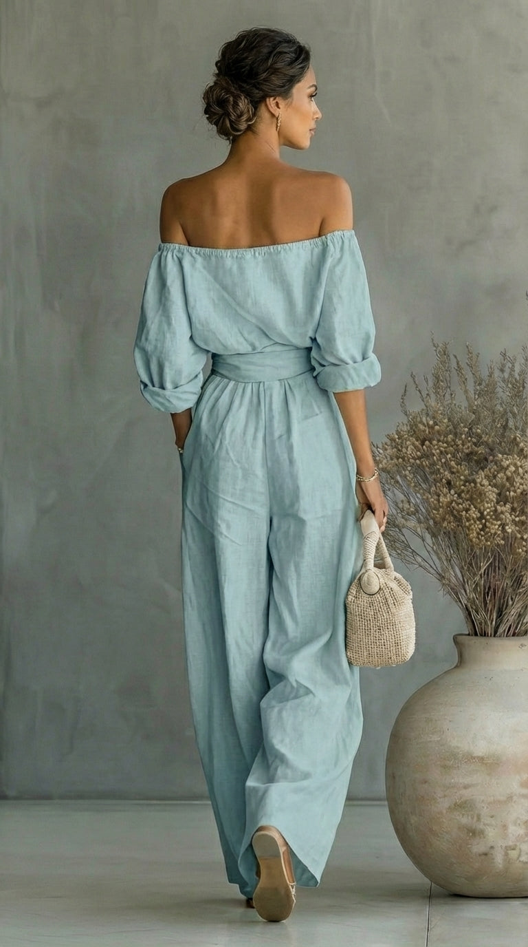 Liliana – Exclusive Linen-Effect Set for a Stylish Summer