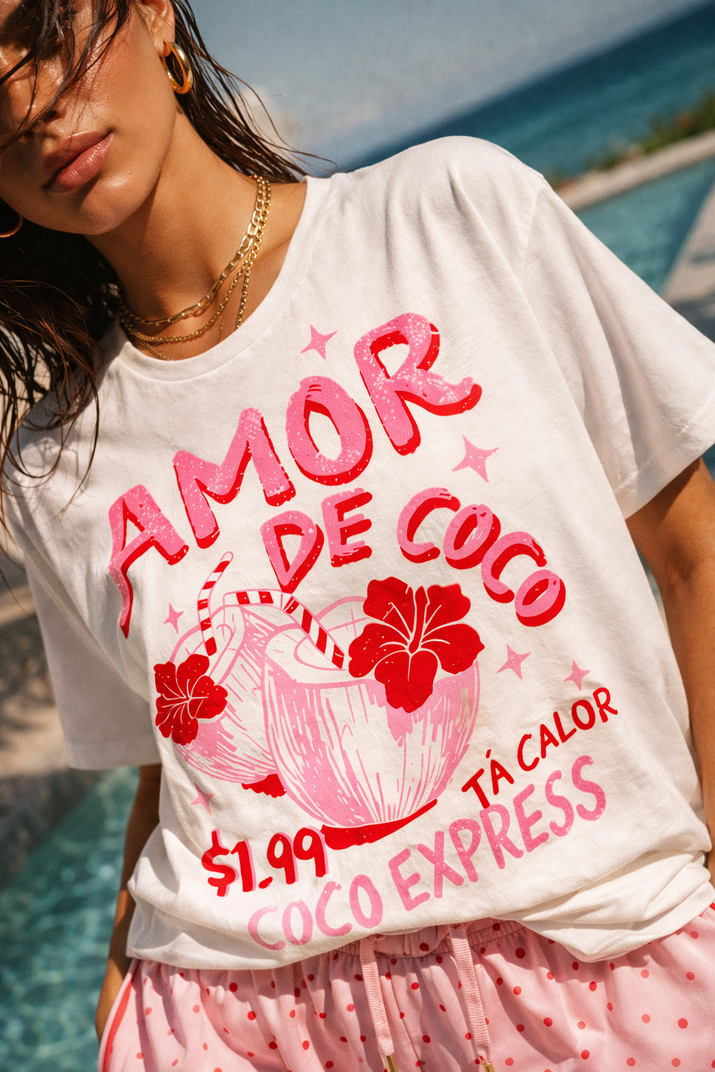 Amore de Coco Tropical Tee